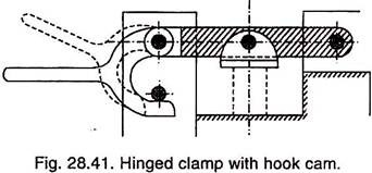 Hinged Clamp with Hook Cam